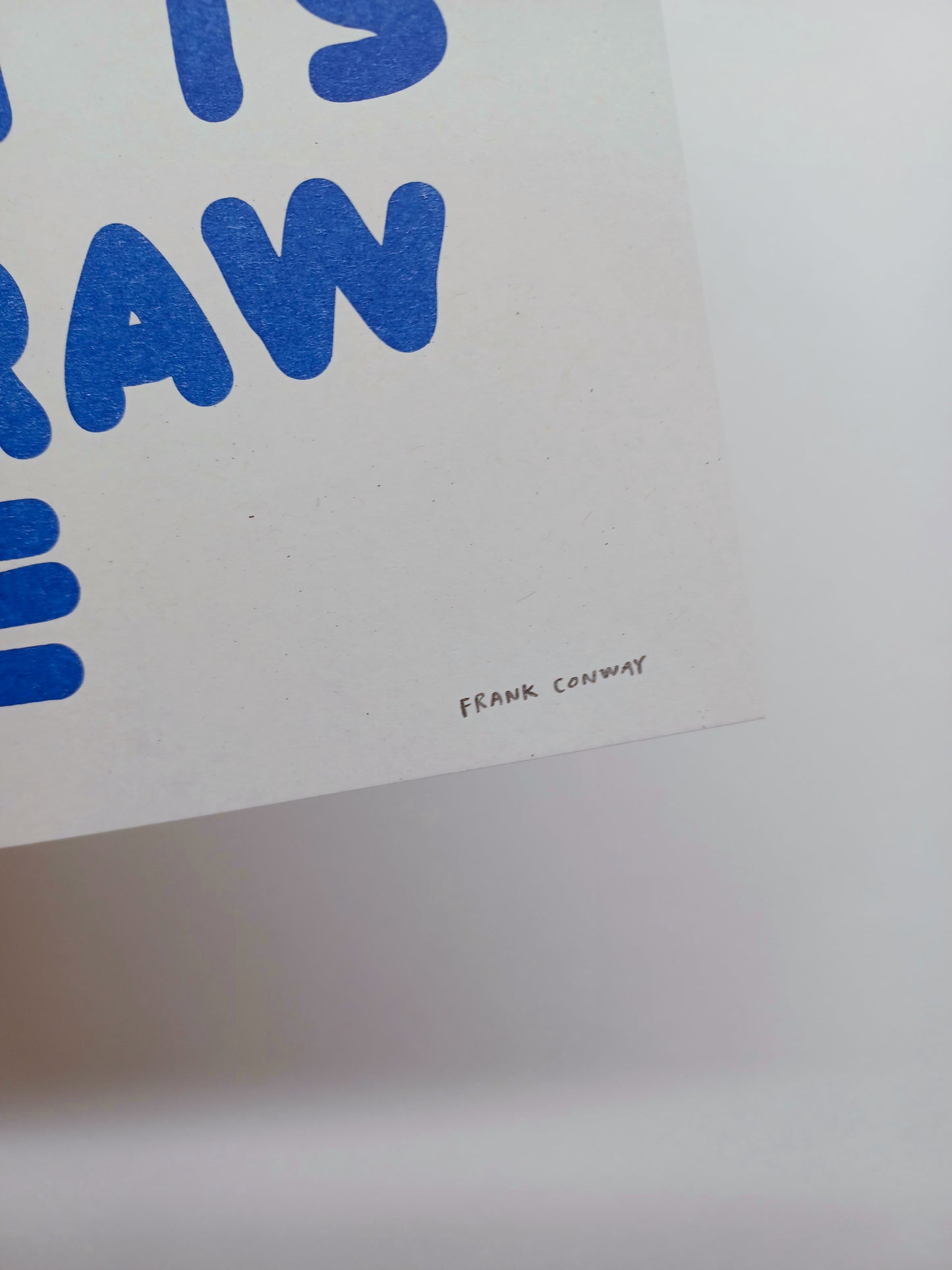 It's Easier to Ride a Bike Than it is to Draw One Print