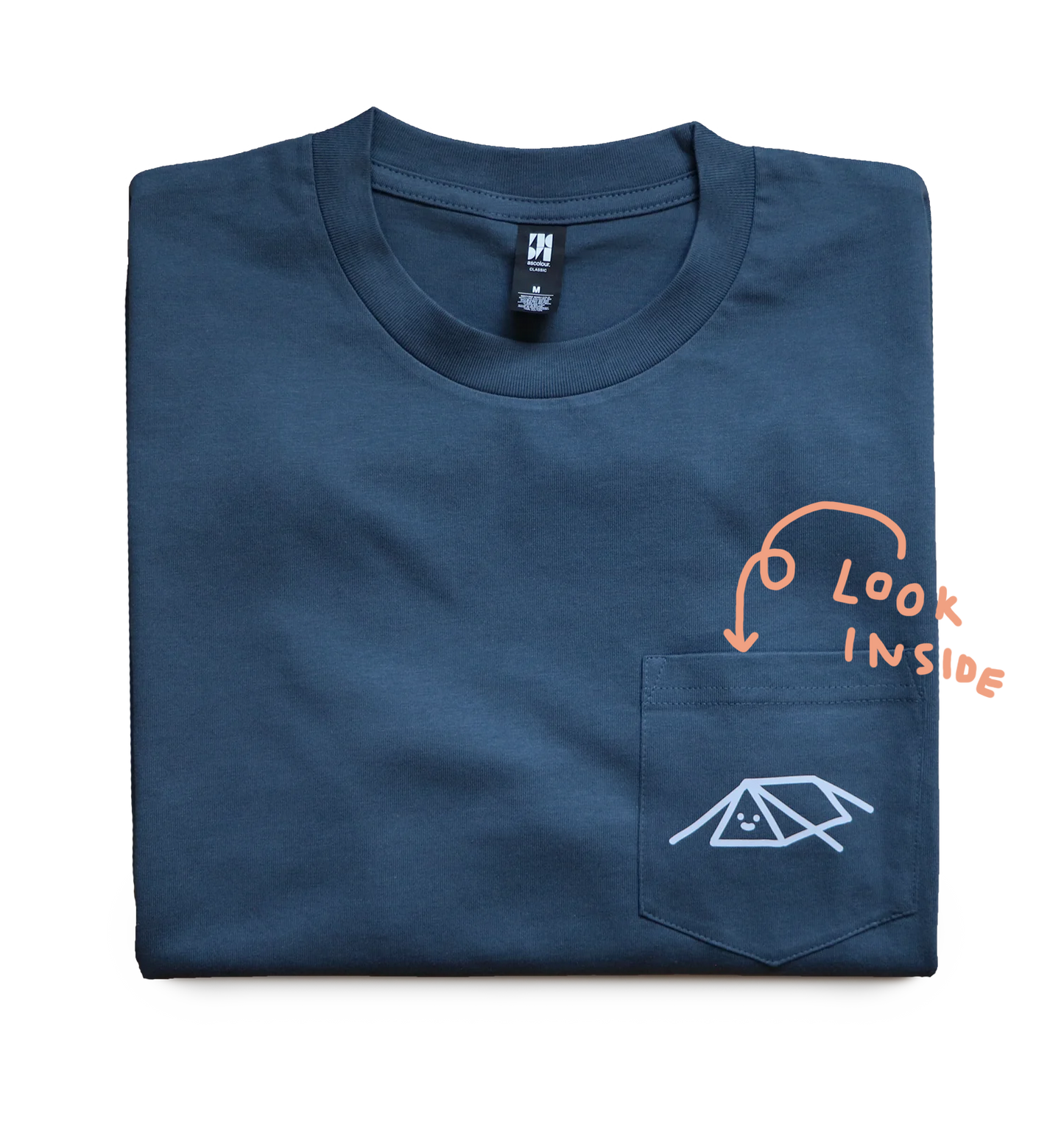 tent pocket t-shirt